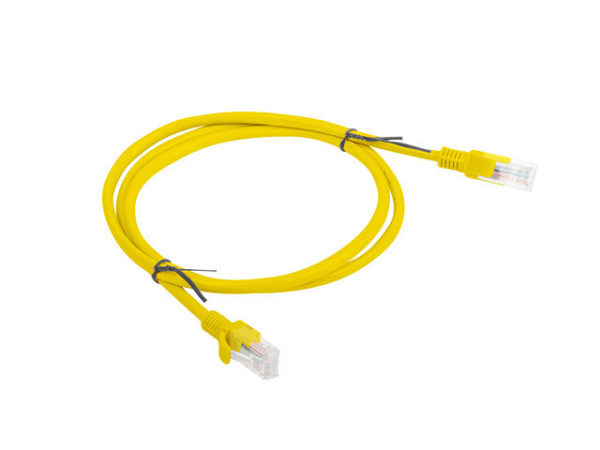 Latiguillo Lanberg Cat.5E Utp 1M Amarillo DSP0000001485