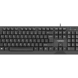 Teclado Natec Trout Slim Negro DSP0000002180