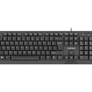 Teclado Natec Trout Slim Negro DSP0000002180