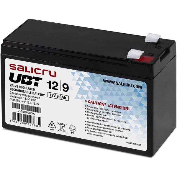 Bateria Agm Salicru Compatible Sais 9Ah 013AB-117