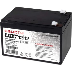 Bateria Agm Salicru Compatible Sais 12Ah 013BS-03