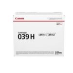 Toner Canon 039H Negro 25.000 Copias 0288C001