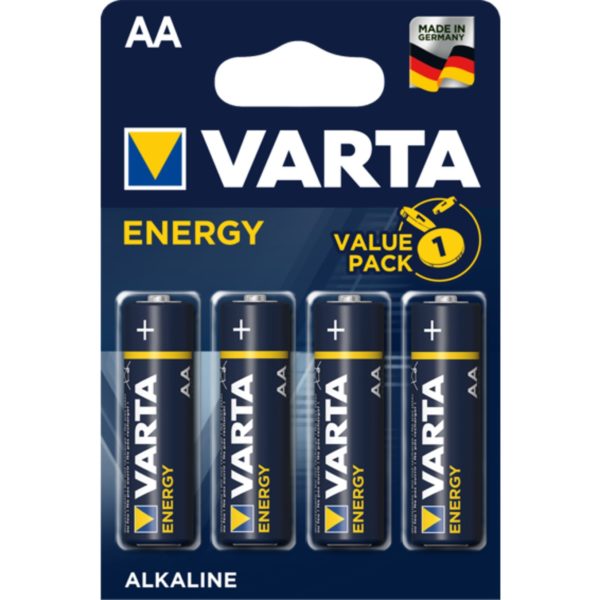 Blister Pilas Varta Alcalinas Energy Lr6 04106229414