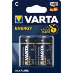 Blister Pilas Varta Alcalinas Energy Lr14 04114229412