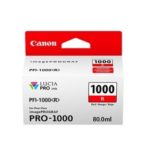 Cartucho Canon Pfi - 1000R Rojo Pro - 1000 0554C001
