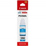 Botella Tinta Canon Gi - 590C Cian 70Ml 1604C001