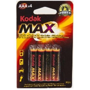 Blister Pilas Kodak Alcalina Max Aaa 30952812