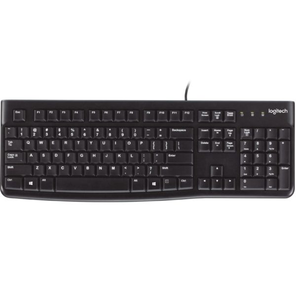 Teclado Logitech K120 Usb Negro Belga 920-002482