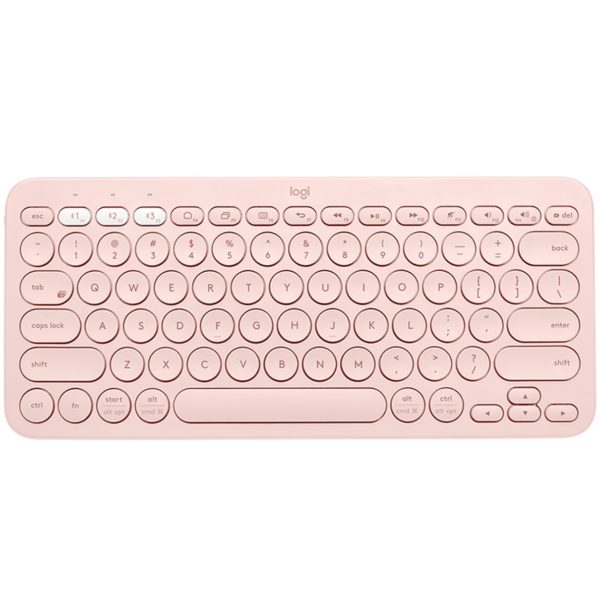 Teclado Logitech K380 Multi - Device Bluetooth Rosa 920-009587