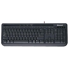 Teclado Microsoft Wired 600 Usb Negro ANB-00012