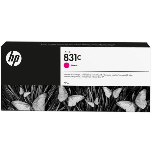 Cartucho Tinta Hp 831C Magenta Latex CZ696A