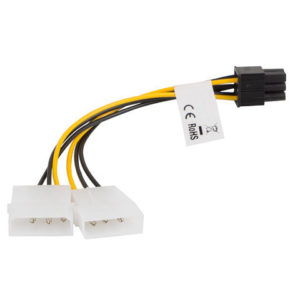 Cable Lanberg Alimentacion Molex 2X Macho DSP0000001201