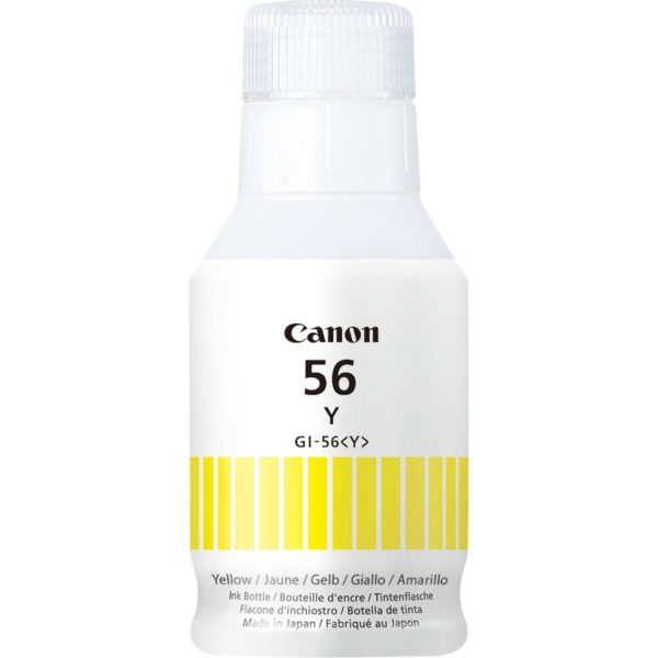 Botella Tinta Canon Gi - 56Y Amarillo 135Ml MGS0000004400