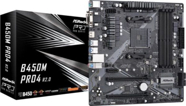 Placa Base Asrock Am4 B450M Pro4 MGS0000005018