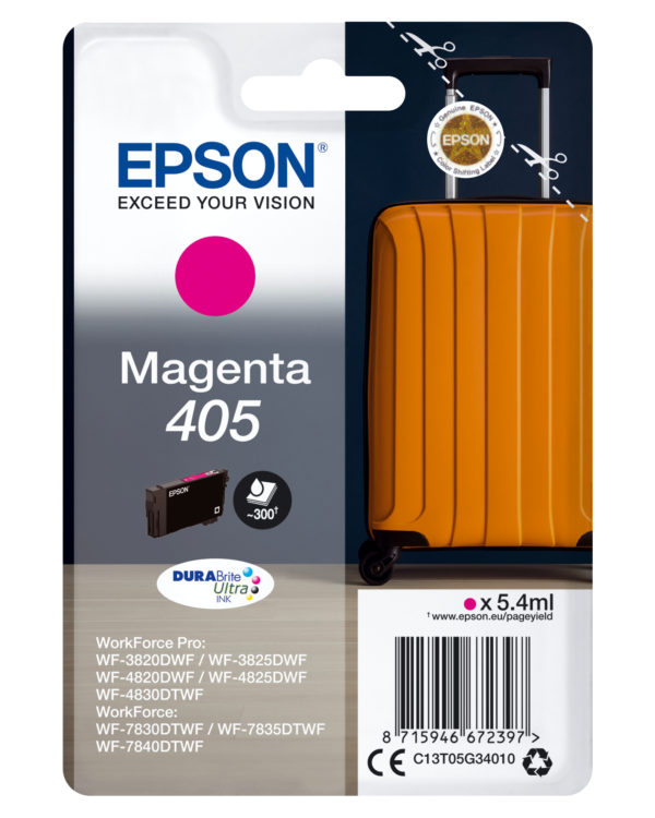 Cartucho Tinta Epson C13T05G34010 Singlepack Magenta MGS0000005840