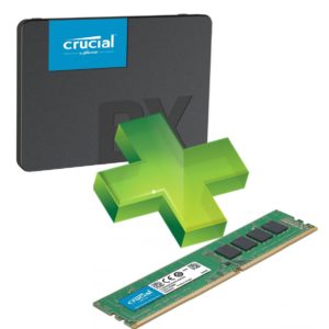 Kit Crucial Ssd 480 Gb + MGS0000006546