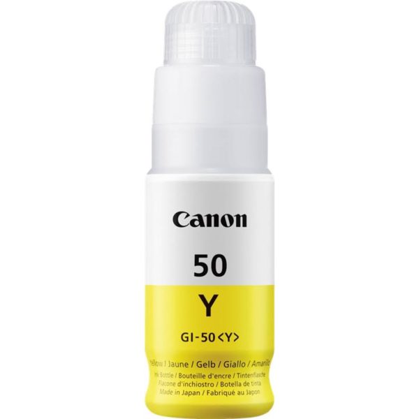 Botella Tinta Canon Gi - 50Y Amarillo 70Ml 3405C001