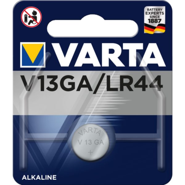 Blister Pilas Varta Alcalina Boton V13Ga 4276112401