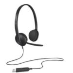 Auriculares Con Microfono Logitech Headset H340 981-000475