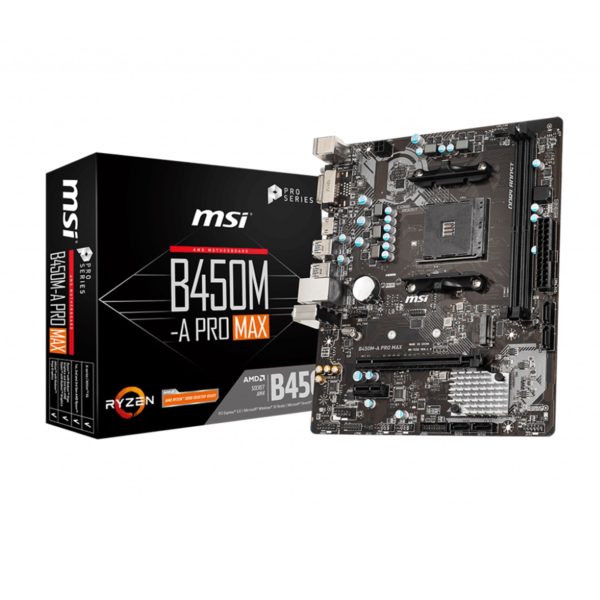 Placa Base Msi Amd B450M - A Pro B450M-A-PRO-MAX