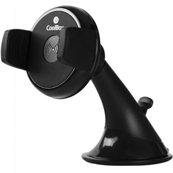 Soporte Cargador Smartphone Coche Coolbox Con COO-PZ05-WC