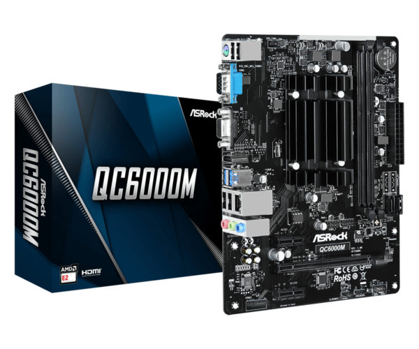 Placa Base Asrock Qc6000M M - Atx M - Atx DSP0000000793