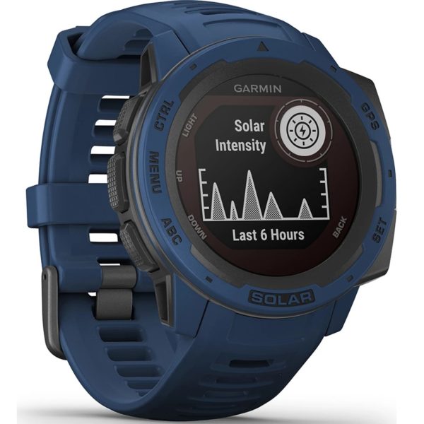 Reloj Smartwatch Garmin Instinct Solar Azul DSP0000002286