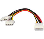 Duplicador Cable Alimentacion Atx Equip Conector DSP0000002821
