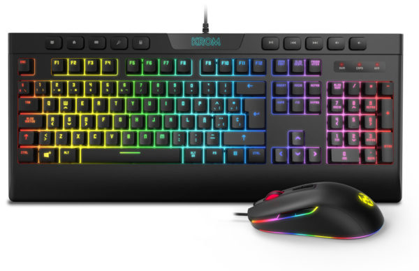 Pack Krom Rgb Teclado Membrana Y DSP0000003085