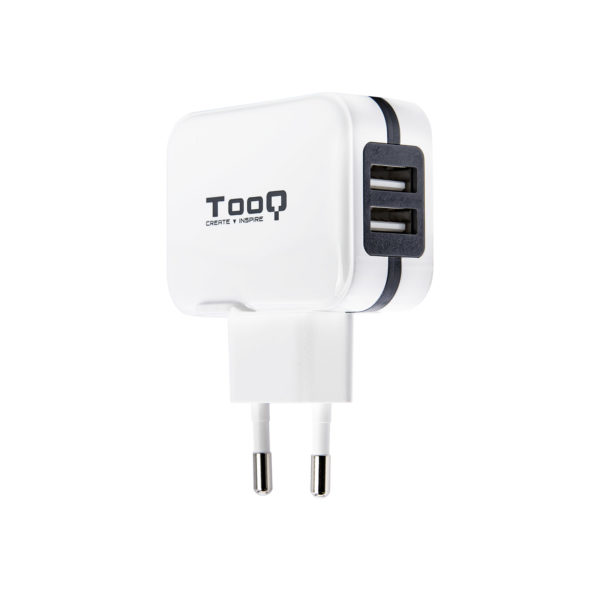 Cargador Pared Usb Tooq Tqwc - 11S02Wt 2Xusb DSP0000003361