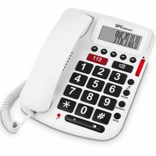 Telefono Fijo Spc Comfort Volume Blanco DSP0000003415