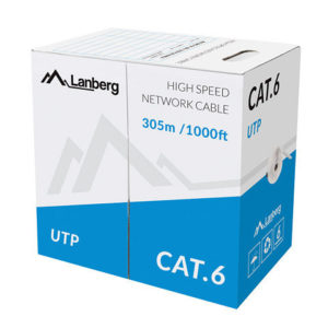 Bobina Cat.6 Lanberg Utp 305M Solid DSP0000004579