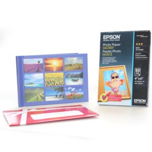 Pack Papel Epson S042547 + Album EPSONPROMOALBUN