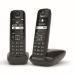 Telefono Inalambrico Gigaset As690 Duo Negro GIGASET-AS690DBK