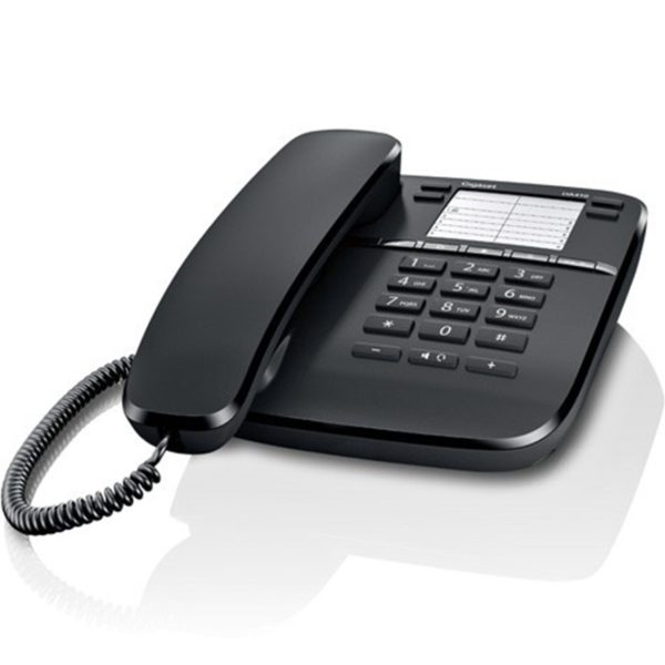 Telefono Fijo Gigaset Da410 Negro 10 GIGASET-DA410BK