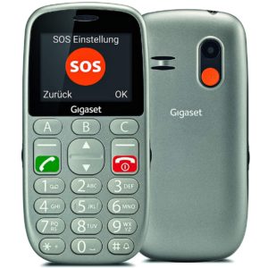 Telefono Movil Gigaset Gl390 Gris Mayores GL390