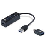 Hub Usb 3.0 Conceptronic Hubbies04B 4 HUBBIES04B