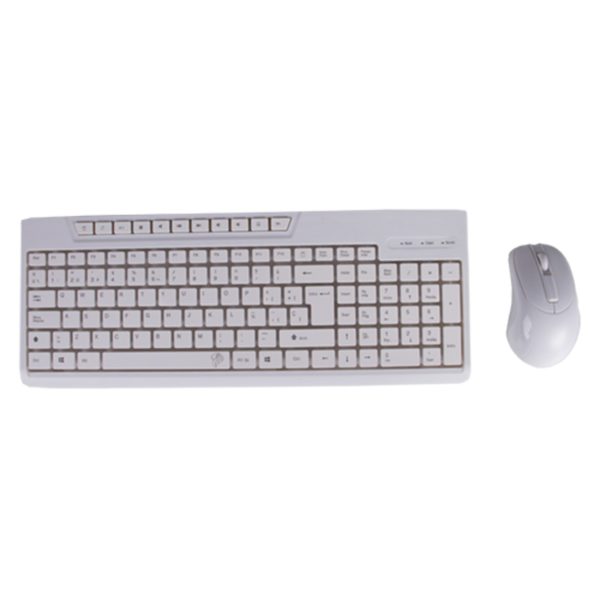 Kit Teclado + Raton Blanco Black KIT1901