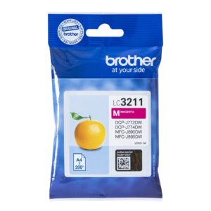 Cartucho Tinta Brother Lc3211M Magenta 200 LC3211M