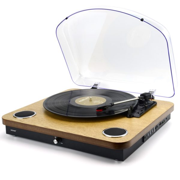 Tocadiscos Denver Vpl - 210W Usb Sd Madera MGS0000001431