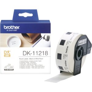 Etiquetas Papel Precortada Brother Dk11218 24Mm MGS0000001525