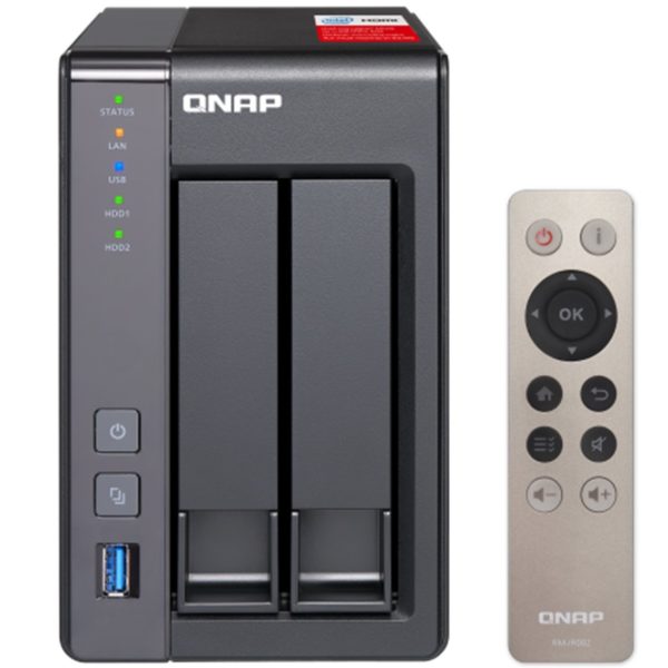 Servidor Nas Qnap Ts - 251+ 2Gb Red MGS0000002583