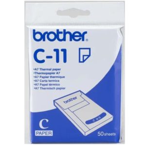 Pack Papel Termico Brother C11 A7 MGS0000002982