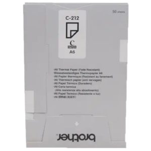 Pack Papel Termico Brother C212S A6 MGS0000002986