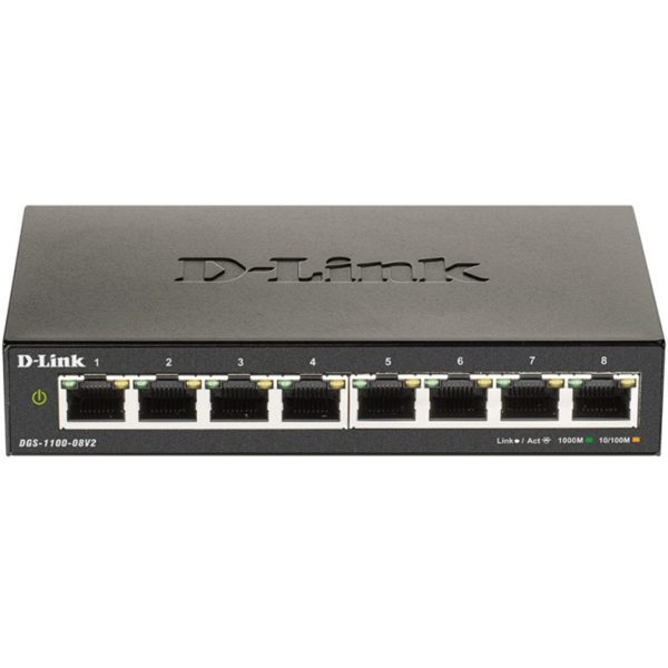 Switch D - Link 8 Puertos 10 100 MGS0000003244