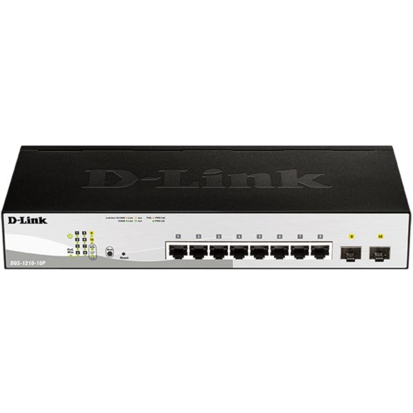 Switch D - Link 10 Puertos Gestionable 8 MGS0000003256