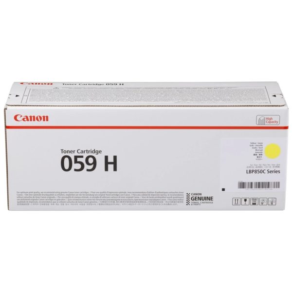 Toner Canon 059H Amarillo 13500 Paginas MGS0000003370